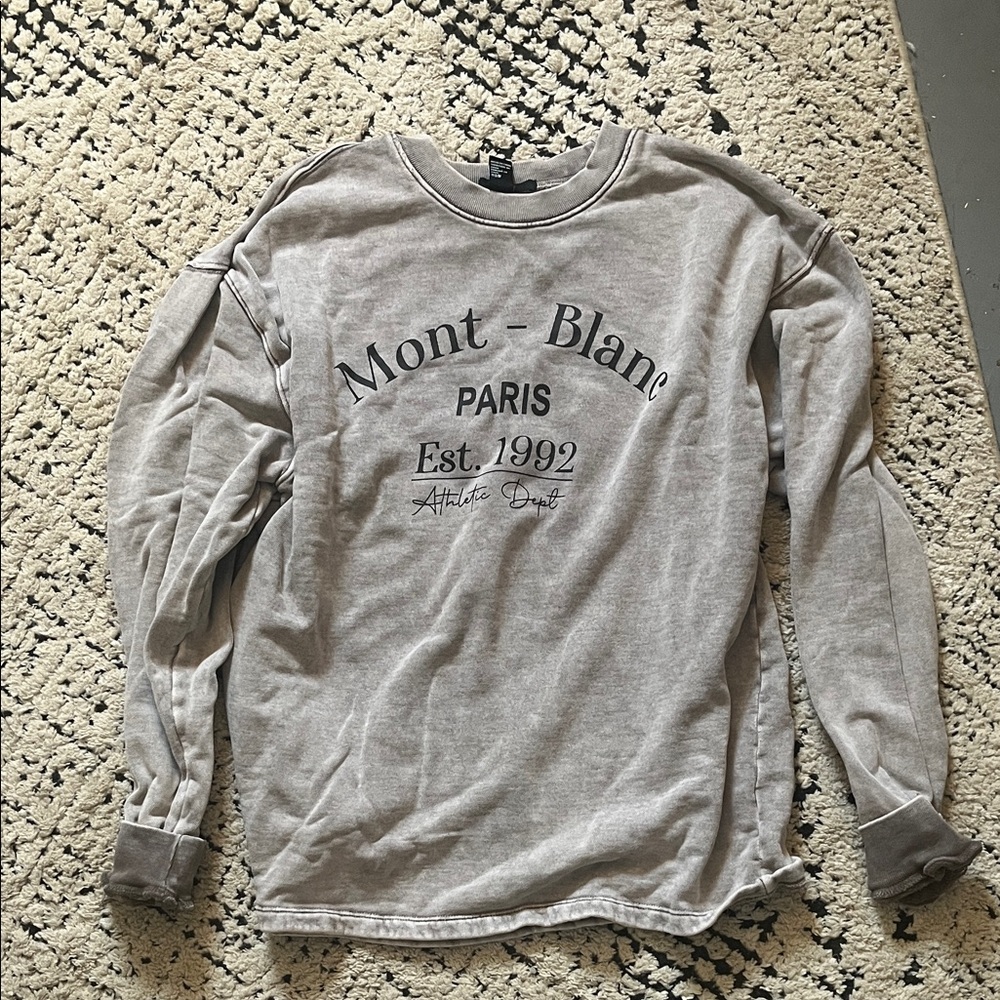 Forever 21 Taupe Sweatshirt